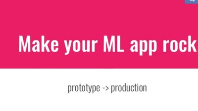 Make your ML app rock featured image