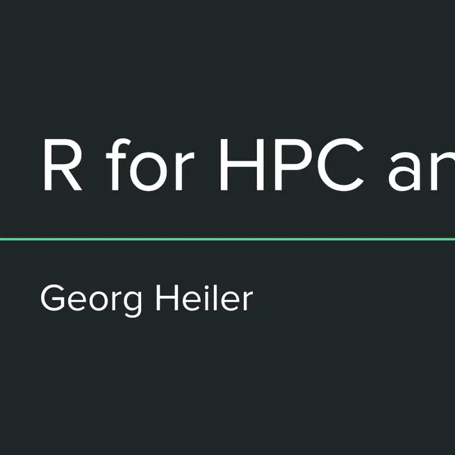 R for HPC and big data