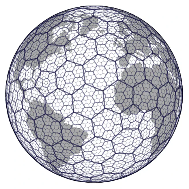 Geospatial binning with hexagons on spark